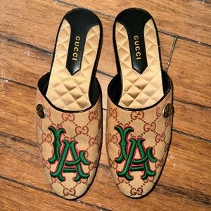 Gucci x MLB Dodger Mules